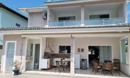 Casa em condomínio para venda em camaçari, parque das dunas (abrantes), 4 dormitórios, 2 suítes, 3 b