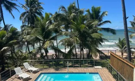 ALUGUEL CASA EM CONDOMÍNIO FECHADO PÉ NA AREIA AO LADO DE BUSCA VIDA