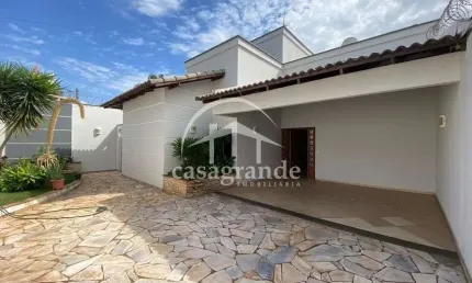 Casa com 3 quartos para alugar na alameda do aleijadinho, 1, jardim karaíba, uberlândia por r$ 6.000