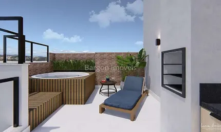 Cobertura de 04 quartos sendo uma suíte e 02 vagas de garagem a venda no Bairro Granbery em Juiz de Fora