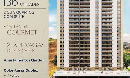 Apartamento de Alto Padrão com 3 quartos sendo 1 suíte a venda no Bairro Alto dos Passos em Juiz de Fora