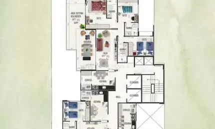 Apartamento com 2 quartos sendo 1 suíte para venda no Bairro Jardim Glória em Juiz de Fora