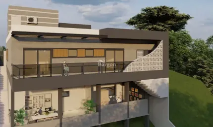 Casa com 4 quartos sendo duas suítes e 1 suíte master com varanda a venda no Condomínio Reserva São Pedro em Juiz de Fora