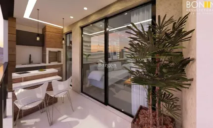 Apartamento Garden 2 quartos com suíte e varanda gourmet a venda no Bairro Cascatinha em Juiz de Fora