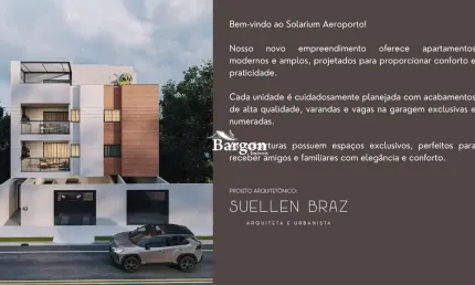 Apartamento garden com 3 quartos sendo 1 suíte a venda no Bairro Aeroporto em Juiz de Fora