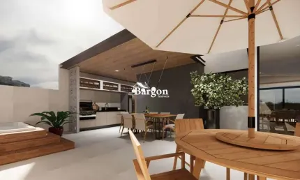 Apartamento garden com 2 quartos sendo 1 suíte e 3 vagas de garagem a venda no bairro boa vista em juiz de fora