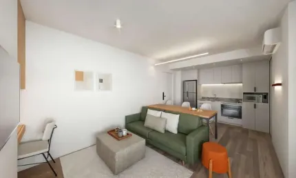 Apartamento tipo para venda em vila mariana com 1 quarto, sendo 1 suíte, 37m²