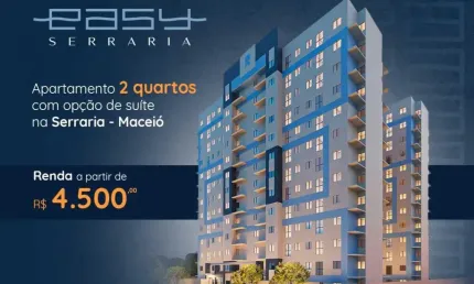 Apartamento com 2 quartos à venda na Serraria, Maceió 