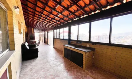 Cobertura Espetacular de 173m² , 4 quartos com vista panorâmica no Meier