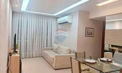 Apartamento à Venda, com 3 Quartos, 83m² todo mobiliado na Barra Olímpica