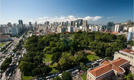 Apartamento (studio) com 1 quarto e 1 vaga de garagem no centro do rio de janeiro