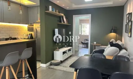Apartamento com 2 quartos à venda na rua paes de andrade, 37, menino deus, porto alegre por r$ 415.000