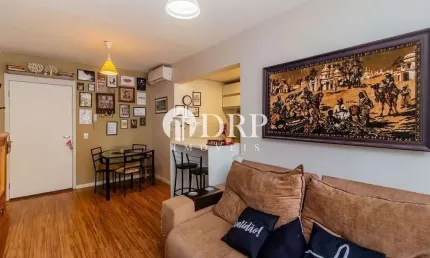 Apartamento com 2 quartos à venda na walton pontes carpes, 39, vila nova, porto alegre por r$ 309.000