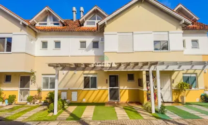 Exclusividade !! Excelente Sobrado Mobiliado no Condomínio Quinta do Moinhos