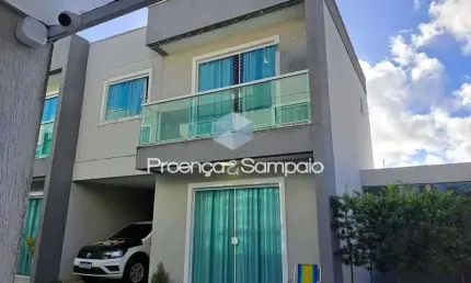 Casa em condomínio fechado com 3 quartos à venda na Proximo ao G Barbosa, Pitangueiras, Lauro de Freitas, 101 m2 por R$ 550.000