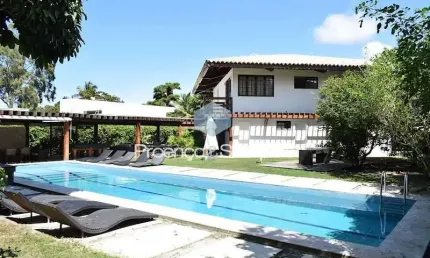 Casa em condomínio fechado com 4 quartos à venda na Avenida Santos Dumont, Estrada do Coco, Lauro de Freitas, 500 m2 por R$ 2.300.000