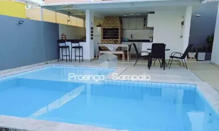 Casa em condomínio fechado com 4 quartos à venda na Rua Edna dos Santos, Miragem, Lauro de Freitas, 147 m2 por R$ 980.000