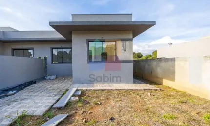 Casa para venda em campo largo, jardim nossa senhora do perpétuo socorro, 3 dormitórios, 1 banheiro, 1 vaga