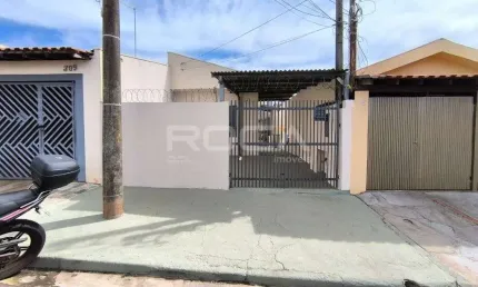 Casa padrão de 2 quartos para alugar no Jardim Centenário - São Carlos