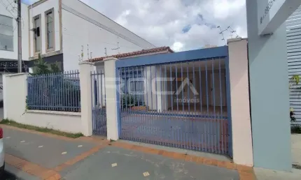 Casa padrão para alugar no centro de são carlos: 2 dormitórios e 2 garagens