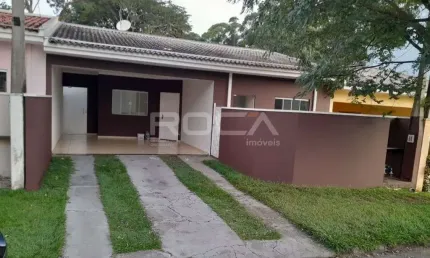 Casa de 3 dormitórios no bosque de são carlos | condomínio com churrasqueira e móveis planejados