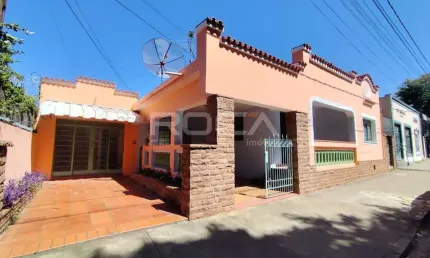 Casa comercial para alugar no centro de são carlos - espaçosa e confortável