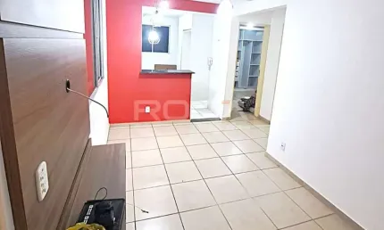 Apartamento de 2 dormitórios no Distrito Industrial Miguel Abdelnur em São Carlos