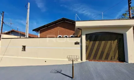 Aluguel de casa padrão no jardim brasil, são carlos - 3 dormitórios e churrasqueira