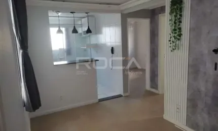 Apartamento com 02 quartos para alugar em são carlos