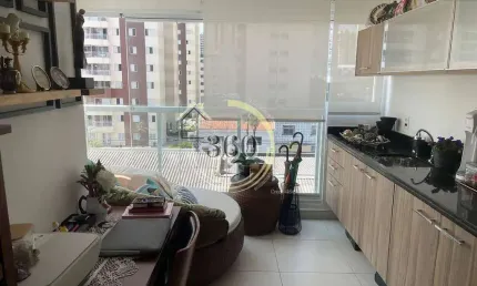 Apartamento à venda com  65m², 2 quartos, sendo 1 suíte, varanda grill, Rua Pd Estevão Pernet - Tat