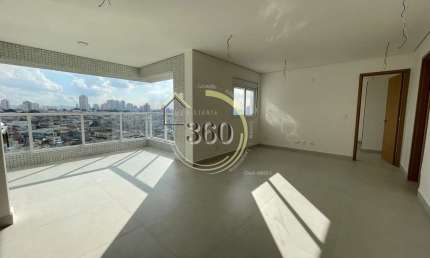 Apartamento novo com 2 suítes no Tatuapé em prédio com ótimo lazer e torre única