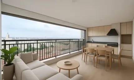 Apartamento novo no contrapiso no condomínio Gran Diálogo Vila prudente no último andar e com vista espetacular