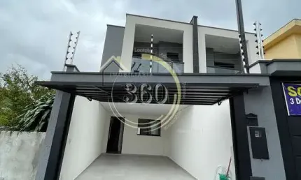 Sobrado novo para venda na penha com 3 dormitórios sendo 1 suíte e 2 vagas de garagem  paralelas