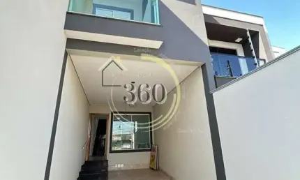 Sobrado novo para venda na Penha com 3 quartos, 2 vagas e churrasqueira