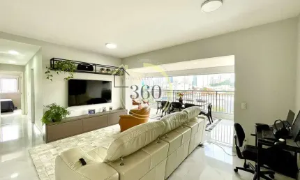 OPORTUNIDADE DE APARTAMENTO NO CONDOMÍNIO PRAÇA TATUAPÉ COM 110M², 3 SUÍTES E 2 VAGAS