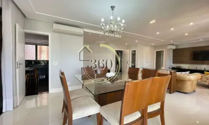 Apartamento de alto padrão no jardim anália franco no condomínio yorker com 3 suítes e 4 vagas