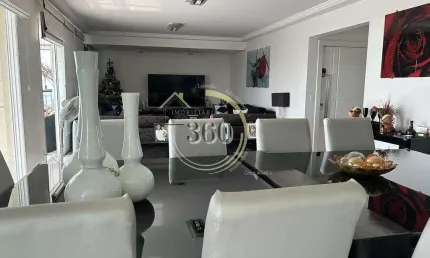 Apartamento com linda vista panorâmica muito espaçoso e confortável no bairro do tatuapé