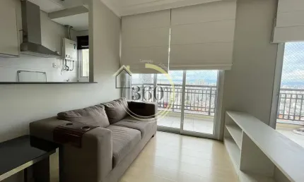 Apartamento mobiliado tipo studio para locação no Jardim Anália Franco