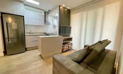 Apartamento mobiliado de 1 dormitório no jardim anália franco para venda ou locação