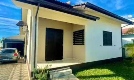 Casa para venda em içara, centro, 3 dormitórios, 1 suíte, 2 banheiros, 2 vagas
