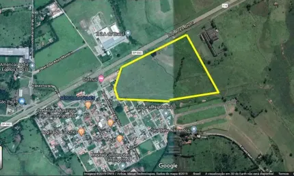 Terreno com 259.035 m² – frente para rodovia presidente dutra | zona mista (residencial e comercial)