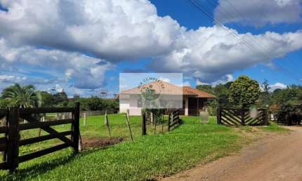 Casa de Campo com 3 quartos, terreno com 11.022 m², escriturado, em Campo Alegre