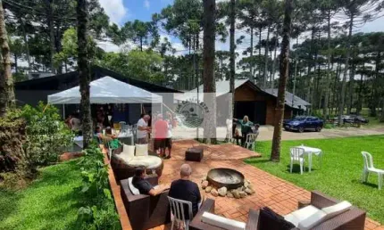 Sítio com 30.000 m², ampal residencia com 3 quartos, riacho, celeiro grande, no lageado