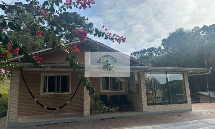 Sítio com 30.406 m², casa com 3 dormitorios, lagos, riacho, araucarias, porteira fechada, em Fragosos