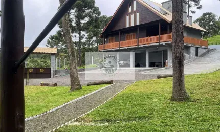 Sitio com casa alto padrão em campo alegre com 4.200 m², tudo cercado, duas casas, acabamento de primeira, analisa permuta