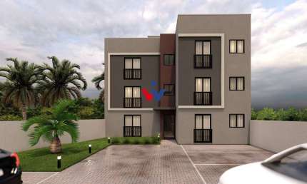 Kitnet com 1 dormitório à venda, 27 m  por R  140.000,00 - Campina da Barra - Araucária PR