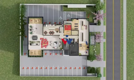 Apartamento com 2 dormitórios à venda, 57 m  por R  589.900,00 - Bacacheri - Curitiba PR