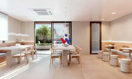 Apartamento com 1 dormitório à venda,34.78 m , mercês, curitiba - pr