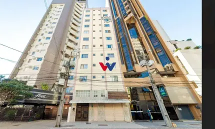 Apartamento com 1 dormitório à venda, 37 m  por R  269.000 - Centro - Curitiba PR