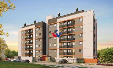 Apartamento com 2 dormitórios à venda, 52 m  por R  319.159,00 - Cidade Industrial - Curitiba PR